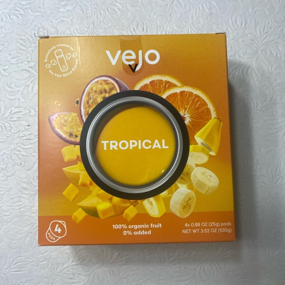 Vejo Pink Personal Blender with box, 2 boxes of Pods and charger - Picture 4 of 5